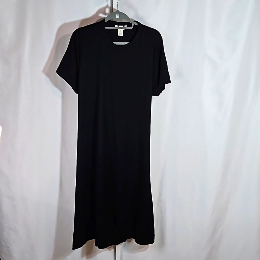 H&M black cutout dress Size M